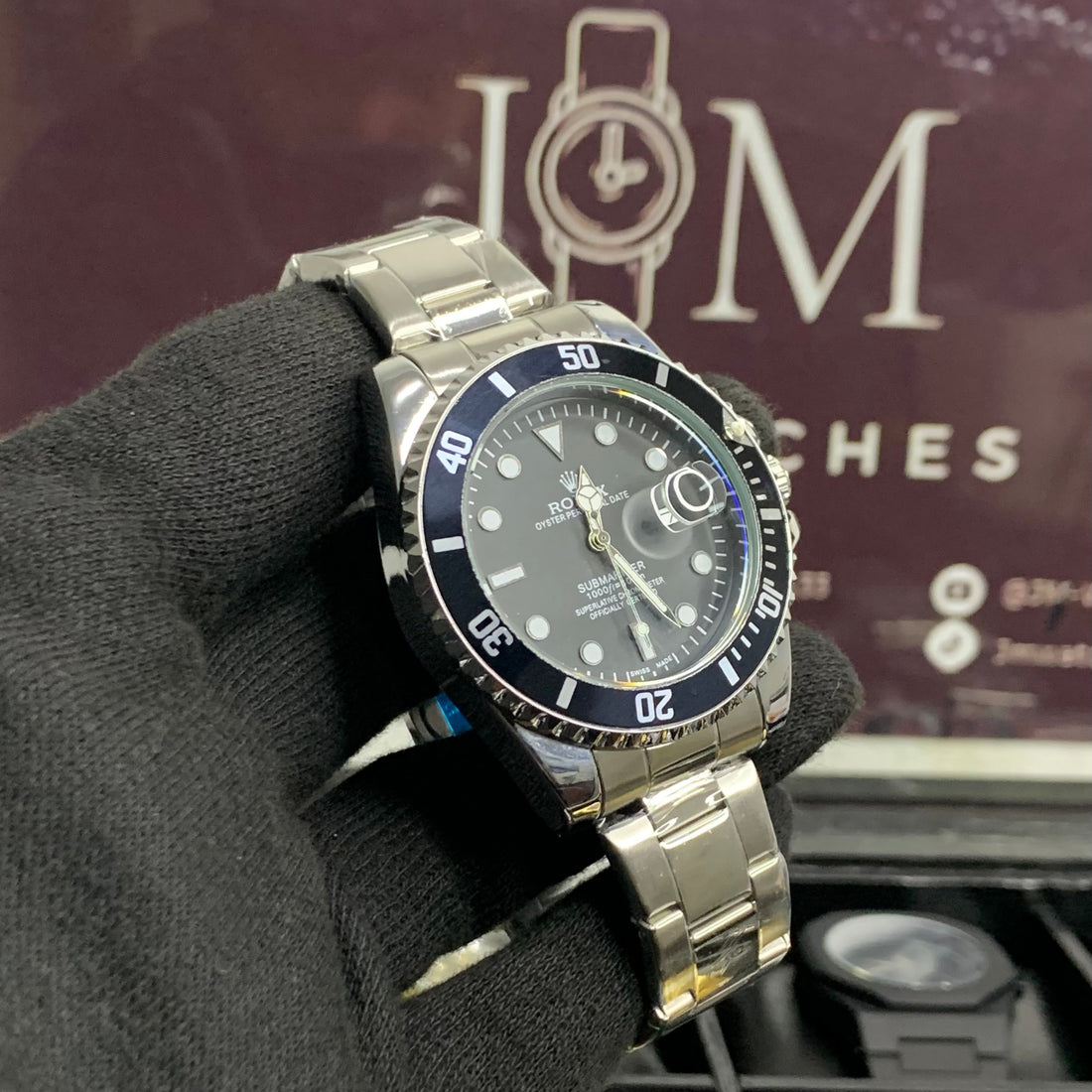 RLX Submariner Black Bezel