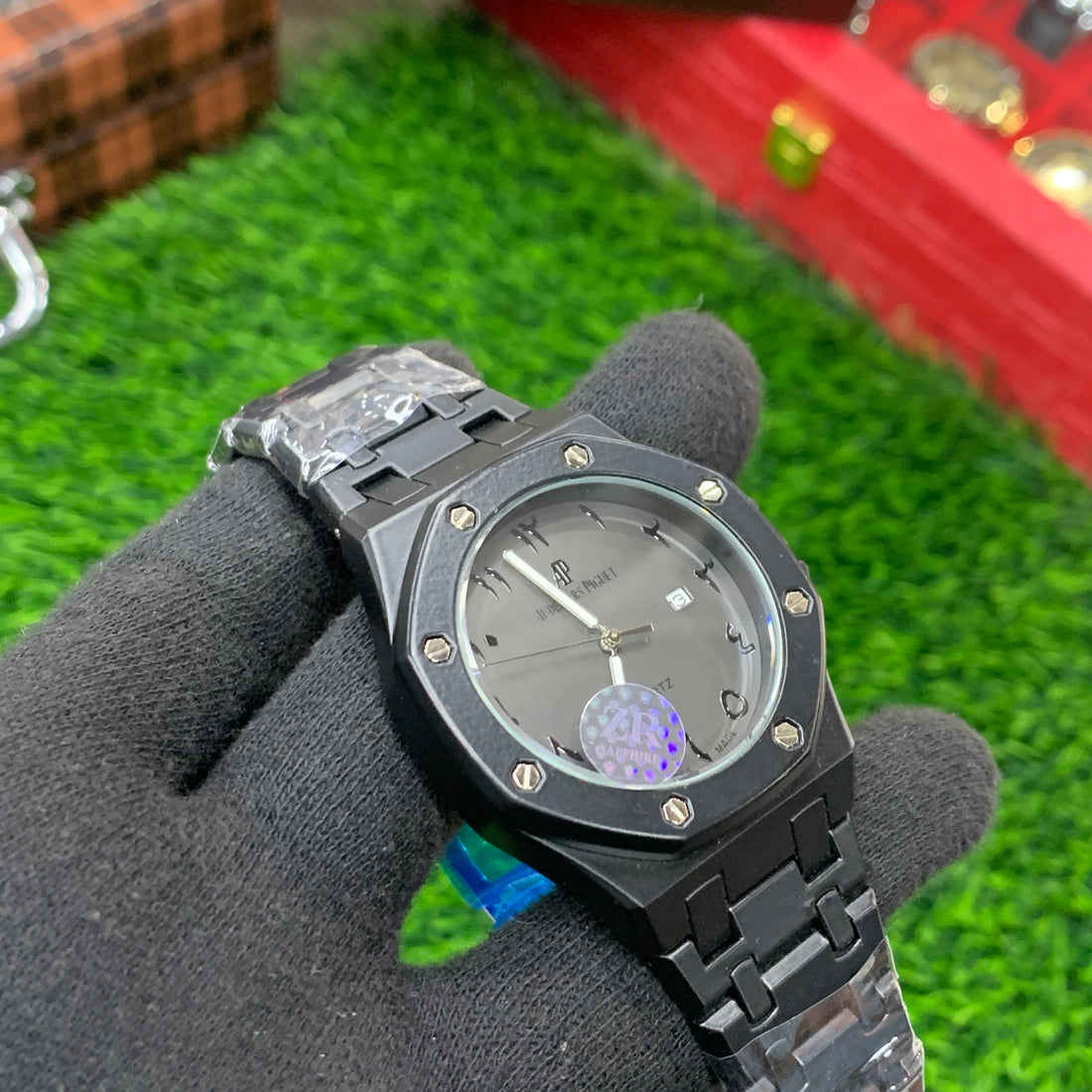 AP Full Black with Arabic Dial Master Quality