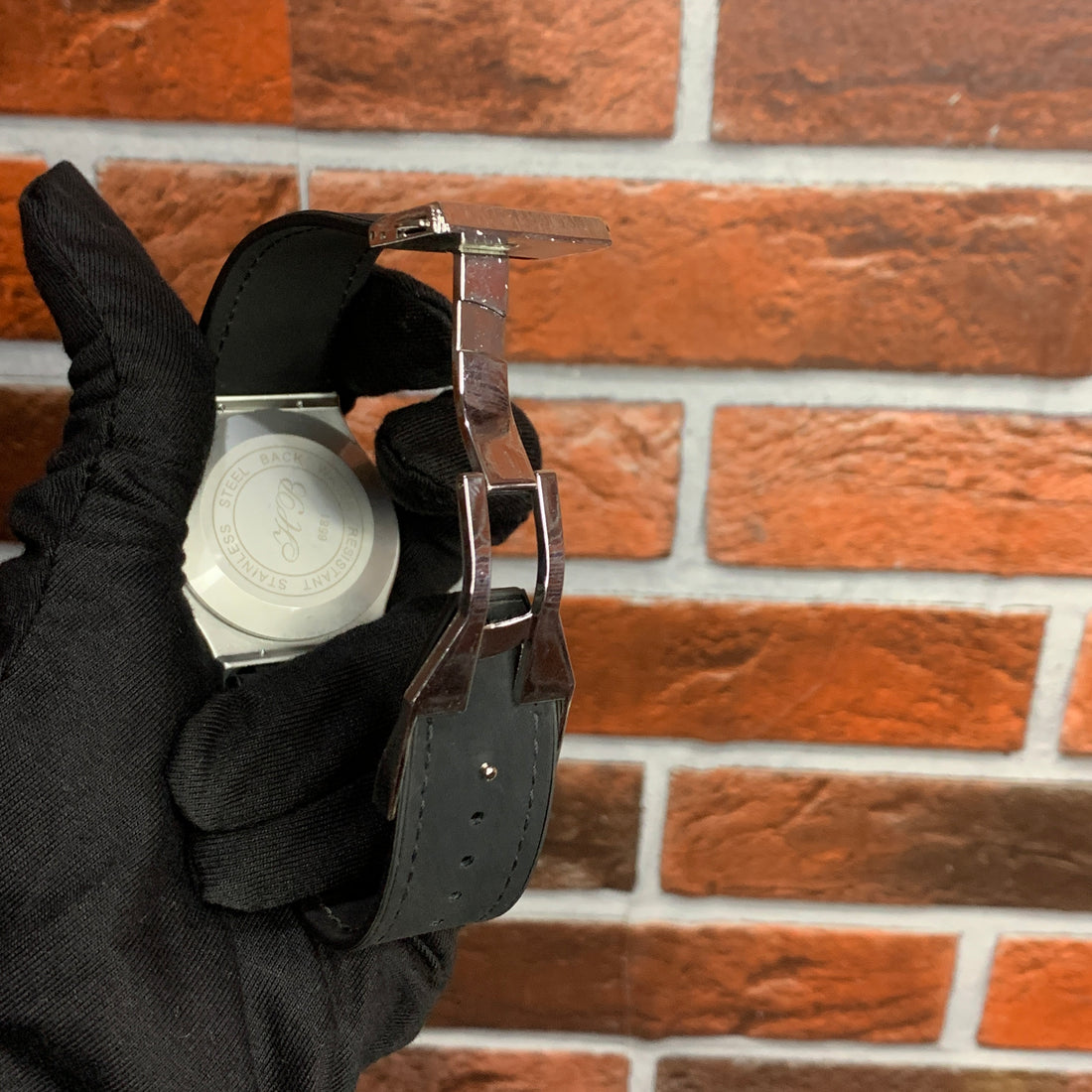 HB strap black with black dial