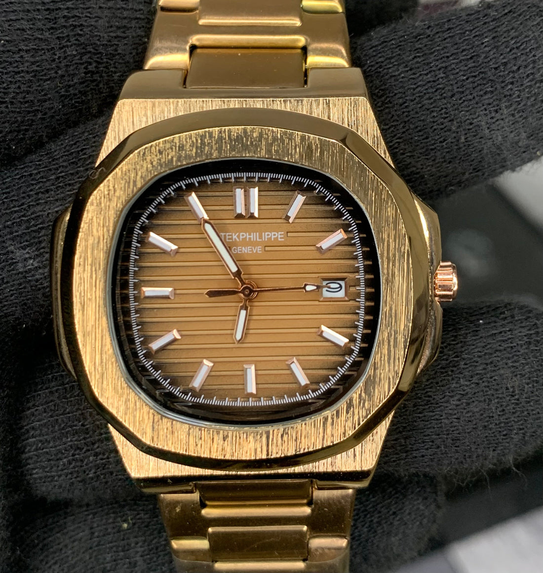 PP – Nautilus Rose Gold with Brown Dial (Master Quality)