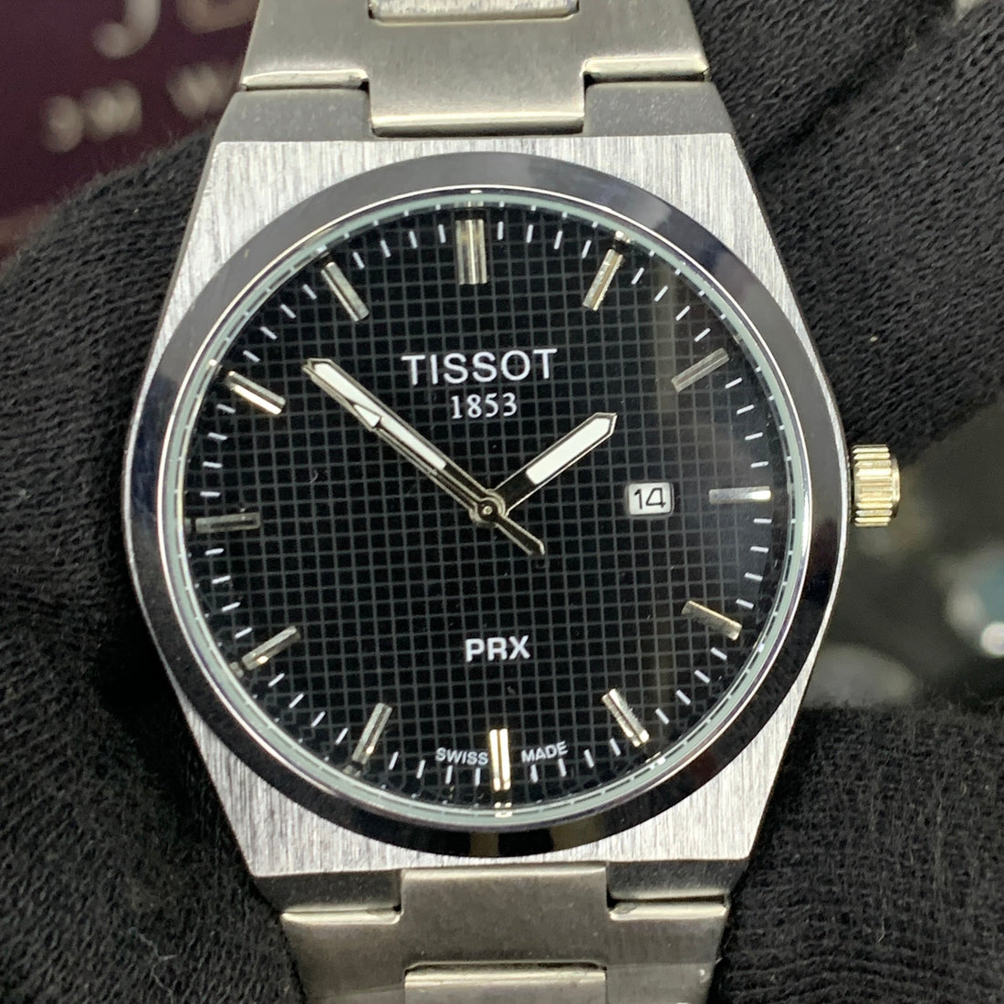 Tissot PRX 1853 Silver with black dial