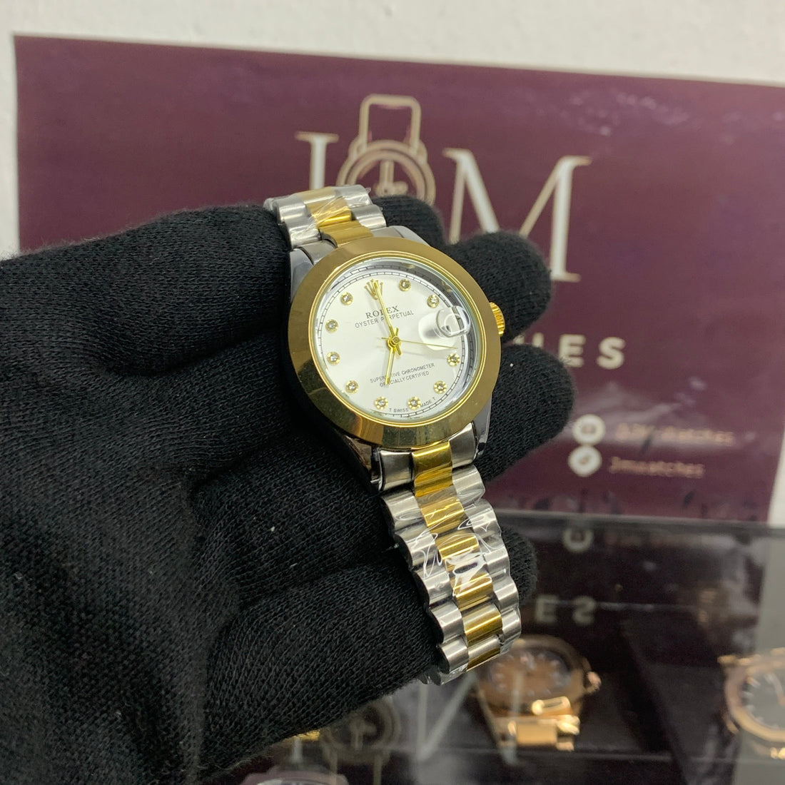 RLX Datejust two-tone Ladies