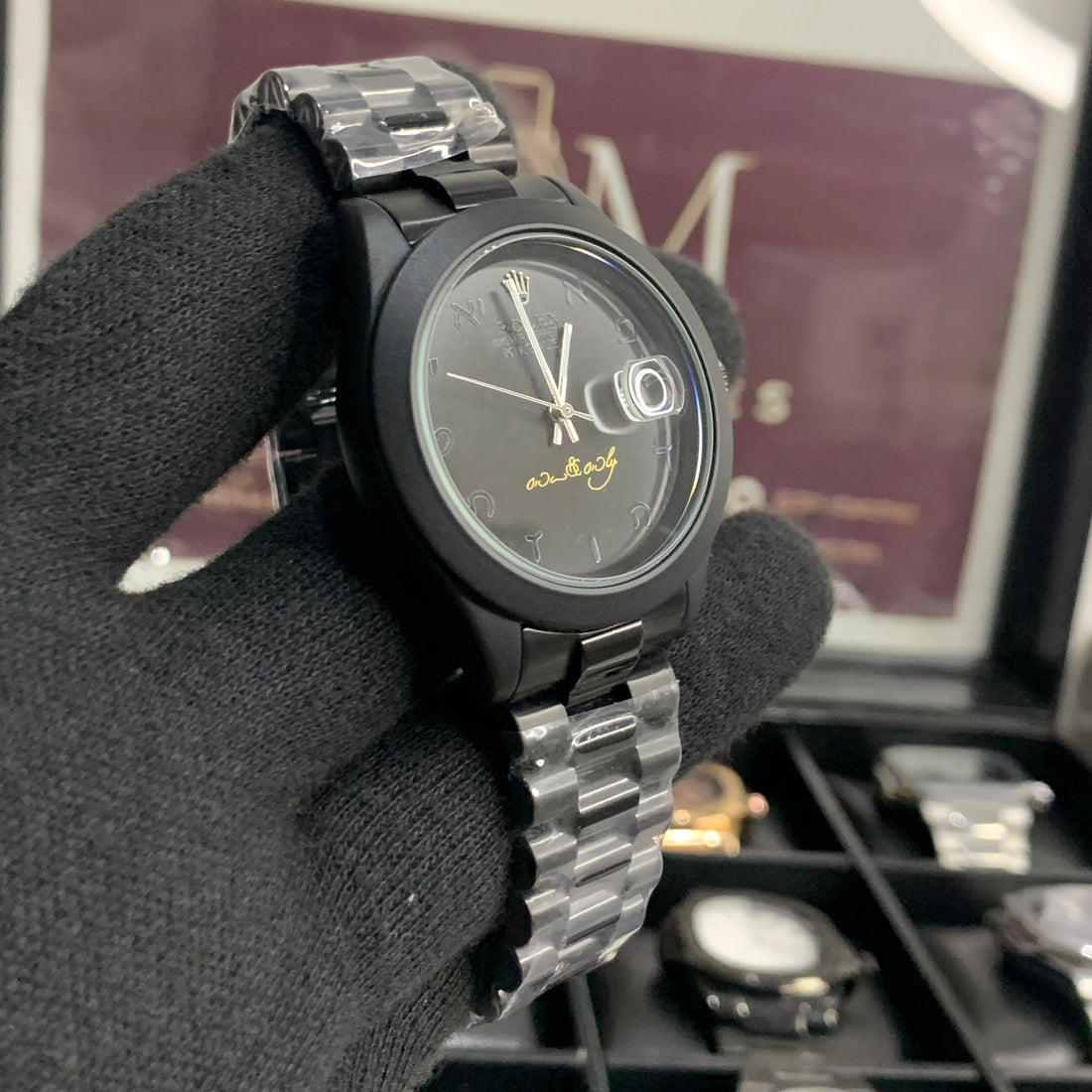 RLX - Datejust Pure Black - A+ Quality
