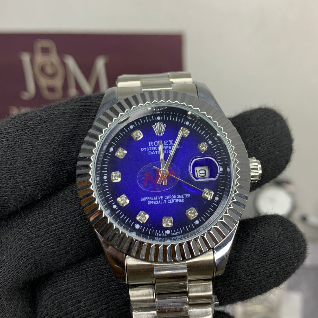 RLX - Datejust Silver with Blue dial - A+ Quality
