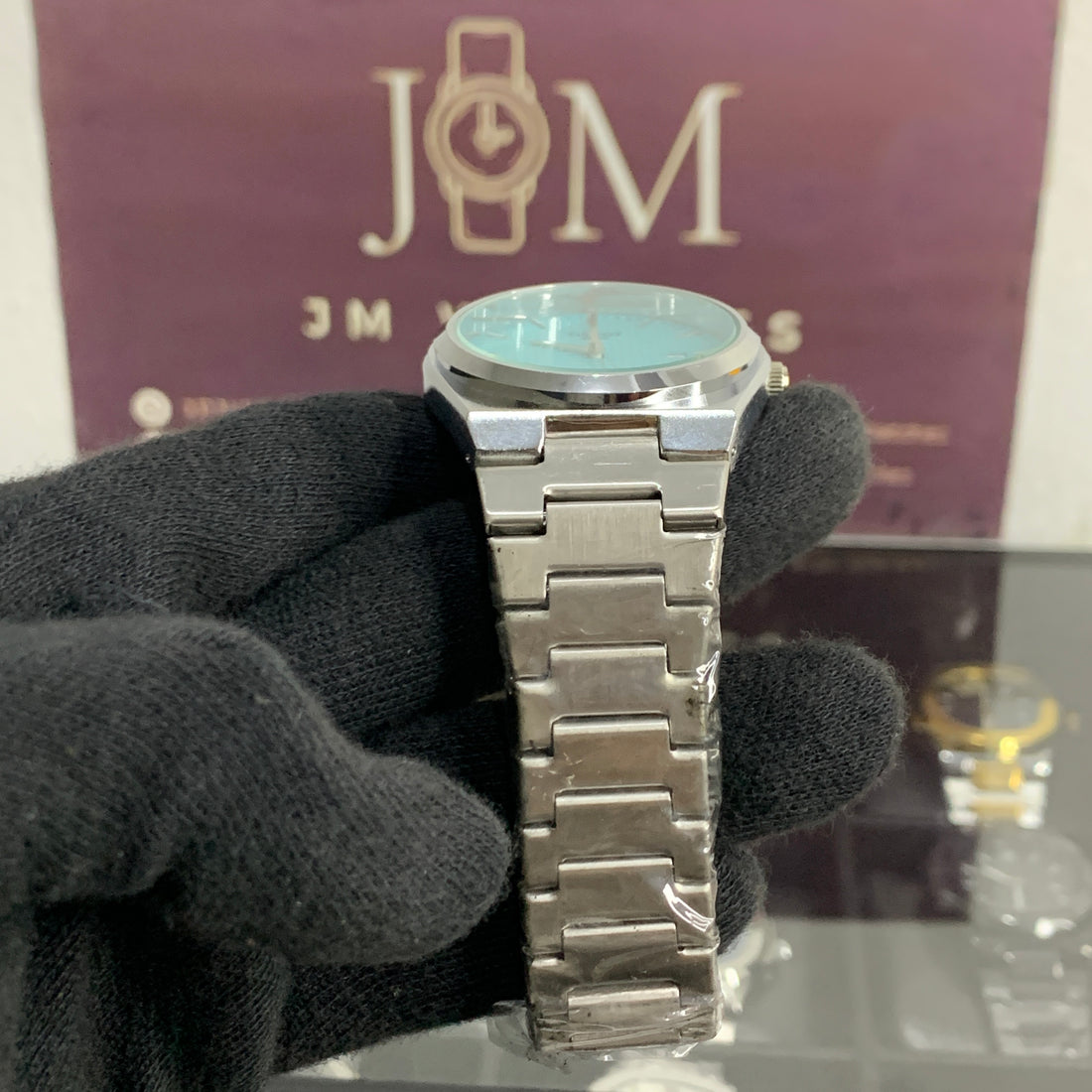 Tissot PRX 1853 Silver with Tiffany dial