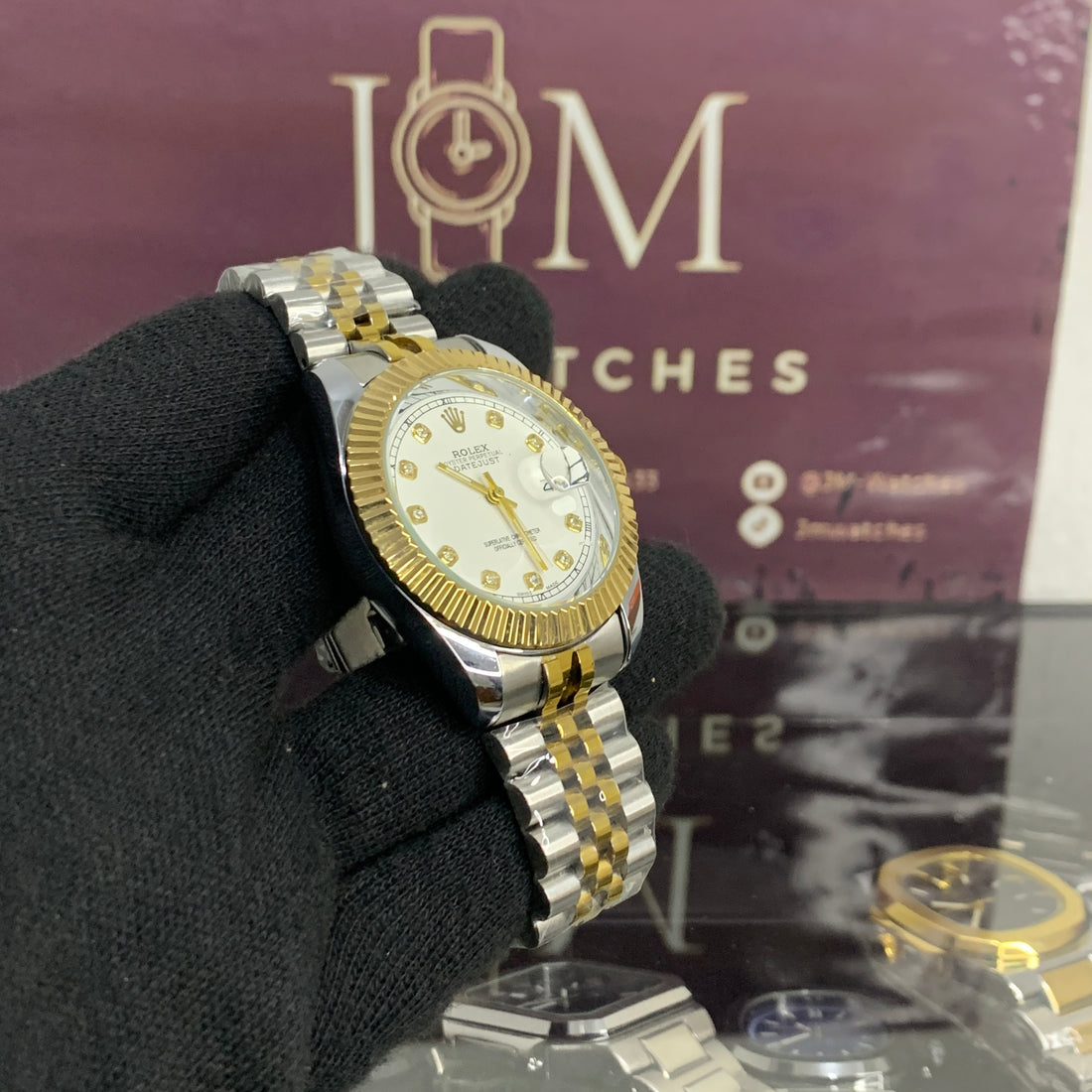 RLX - Datejust Silver Gold - A+ Quality