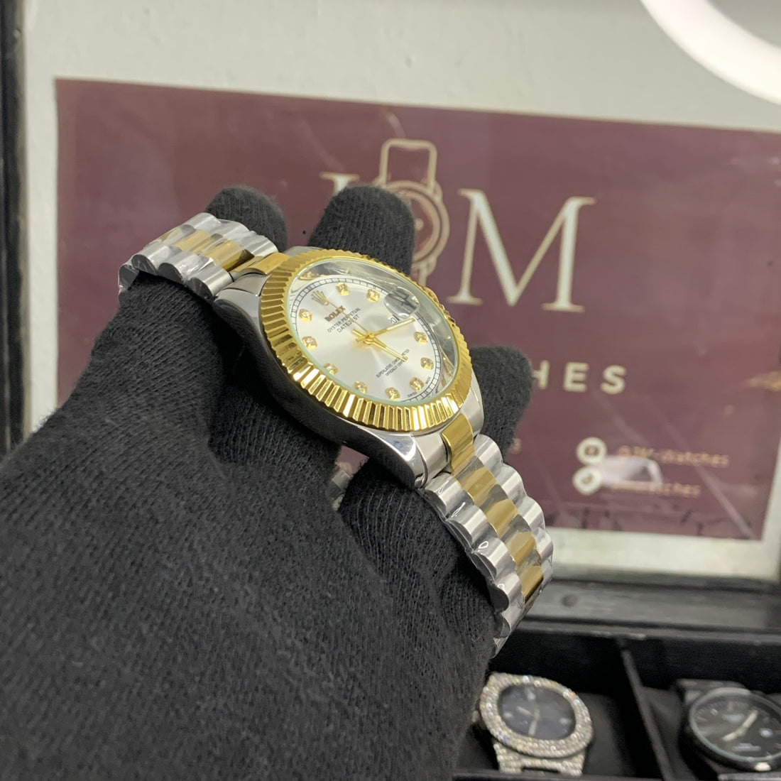 RLX - Datejust Silver Gold silver dial - A+ Quality